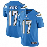 Nike San Diego Chargers #17 Philip Rivers Electric Blue Alternate NFL Vapor Untouchable Limited Jersey,baseball caps,new era cap wholesale,wholesale hats